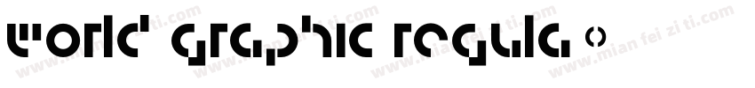 World Graphic Regula字体转换